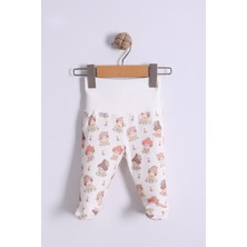 Kidello Mantarlı Unisex Patikli Bebek Tek Alt