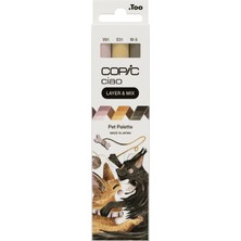 Copic Ciao Marker 3lü Layer & Mix Set -  Pet Palette