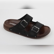 Esem Erkek Çift Tokalı Terlik