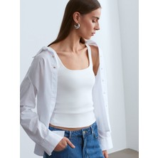 Dilvin 21057 Askılı Top-Ekru