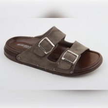 Esem Erkek Çift Tokalı Terlik