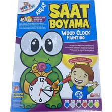 Ahşap Saat Boyama