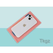 Tkgz İphone 14 Arka Pil Batarya Kapağı Kapak ( Full Kamera Lensli ) MOR