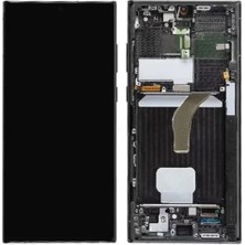 OEM Samsung Galaxy S24 Ultra (SM-S928B) (Birinci Sınıf) Çıtalı LCD Uyumlu Uyumlu Dokunmatik Ekran