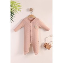 Kidello Mango Rengi Yaz Temalı Bebek Tulum
