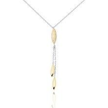 Diamond Line-Gülaylar 14 Ayar Altın Taşsız Klasik Kolye