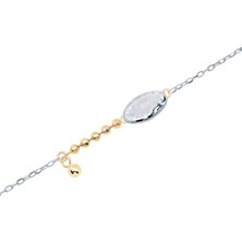 Diamond Line-Gülaylar 14 Ayar Altın Toplu Bileklik