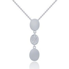 Diamond Line-Gülaylar 14 Ayar Altın Geometrik Kolye