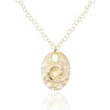 Diamond Line-Gülaylar 14 Ayar Altın  Kolye