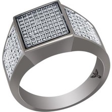 Diamond Line-Gülaylar  14 Ayar Erkek Yüzük
