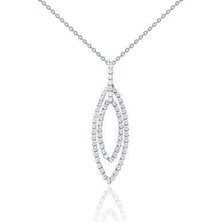 Diamond Line-Gülaylar 14 Ayar Altın  Kolye