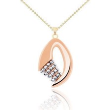 Diamond Line-Gülaylar 14 Ayar Altın Koleksiyon Kolye