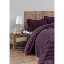 Bella Home Modern Line 3 Parça Çift Kişilik Battaniye Seti - 220X240 cm - Orijinal Kutu - Yeni Renkler