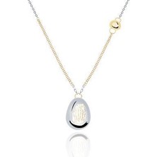 Diamond Line-Gülaylar 14 Ayar Altın  Kolye