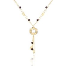 Diamond Line-Gülaylar 14 Ayar Altın  Kolye