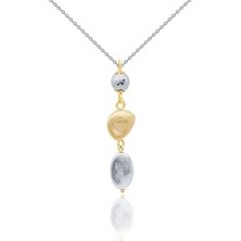 Diamond Line-Gülaylar 14 Ayar Altın Toplu Kolye