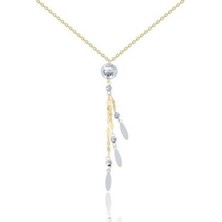 Diamond Line-Gülaylar 14 Ayar Altın Koleksiyon Kolye