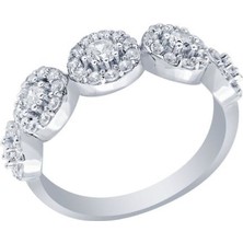 Diamond Line-Gülaylar  14 Ayar Koleksiyon Yüzük