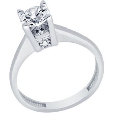 Diamond Line-Gülaylar  14 Ayar Tektaş Yüzük