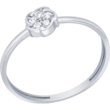 Diamond Line-Gülaylar - Altın 14 Ayar Geometrik Yüzük