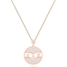 Diamond Line-Gülaylar 14 Ayar Altın Yıldız Kolye
