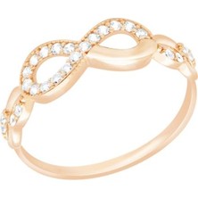 Diamond Line-Gülaylar - Altın 14 Ayar Sonsuzluk Yüzük