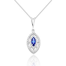 Diamond Line-Gülaylar 14 Ayar Altın Anturaj Kolye