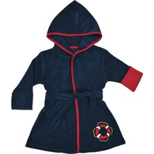 Organickid Marine Erkek Çocuk Lacivert  Bornoz