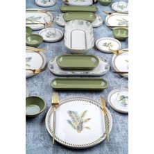 UltraNova Şık 6 Kişilik 31 Parça Kahvaltı Takımı Seti, Zarif ve Modern Tasarım