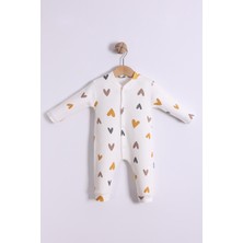 Kidello Ekru Kalpli Kız Bebek Tulum