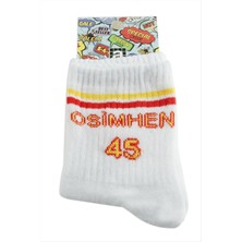 Osimhen Unisex Çorap