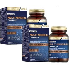 Nutraxin Multi Mineral Complex 60 Tablet X2 Adet