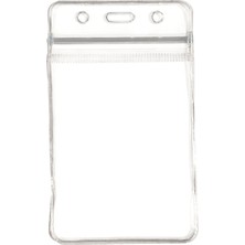 Limmy Pvc Yaka Kartlığı Yaka Kartı Kılıfı Kart Koruyucu 7X11 cm - 1 Adet