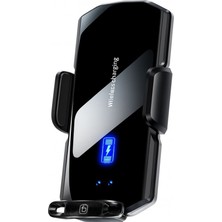 Schitec 66W Sensörlü Araç Içi Kablosuz Hızlı Şarj Aleti ve Telefon Tutucu SD11