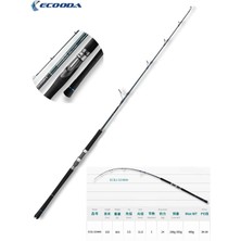 Ecooda Cyan Blue 163CM 200-350G Speed Jigging