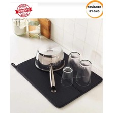 Prokitchen Bulaşık Kurutma Matı Siyah