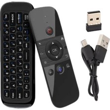 Air Mouse Wireless Keyboard 2.4g Wireless Seskomut Klavye Air Mouse LED LCD Tv Android Box Bilgisayar Projeksiyon Windows 2000 Xp Vista Windows Ce Windows 7 10 Mac Os x Android Os Smart Android Tv Med