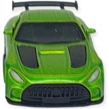 Çek Bırak Metal Küçük Arabalar 8 cm - 6411A-10 - Yeşil (Lisinya)