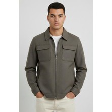 Uki Bej Comfort Fit Ceket Mont