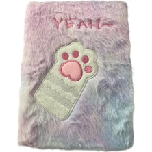 Tüftürük Peluş Defter A5 Ebatında Çizgili