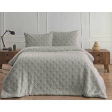 Bella Home Diamond 3 Parça Pietra Çift Kişilik Kürk Comforter Yorgan Seti - 220X240 cm - Pvc Orijinal Çantalı