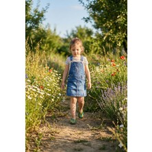 Belix Patik Bahçe ve Tarım Kız Çocuk Ayakkabısı 21-30 Yeşil Emojili