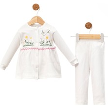 Nurhas Little Emu Çıtçıtlı Çiçek Baskılı 2'li Takım