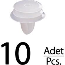 Alpha Auto Part Lexus Toyota Mazda Suziki Mitsubishi Için Döşeme Klips - 10 Adet