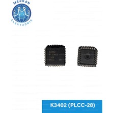 K3402 (Plcc-28) Orijinal Oto Beyin Tamir Entegreleri Merkan Elektronik