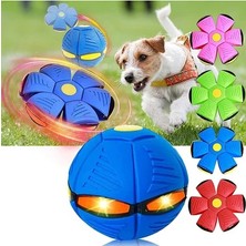 Bsre Frizbi Evcil Hayvan Topu - Işıklı Zıplayan