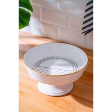 UltraNova Şık 23 cm Ayaklı Sunum Tabağı, Zarif Sunumlar Için Ideal