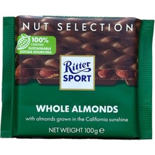 Ritter Sport Whole Almonds 100 gr *1'li
