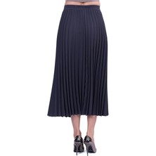 Invee Pliseli Etek Antrasit 6998