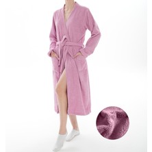 Asn Concept Kadın Pembe Bornoz (Büyük Beden Seçeneğiyle)